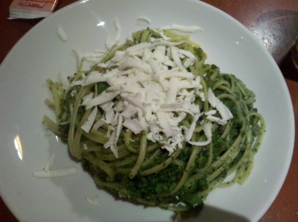 I'm glad the waiter explained what broccoli was. =P