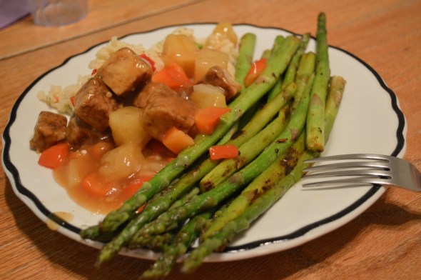 Sweet and Sour Tempeh