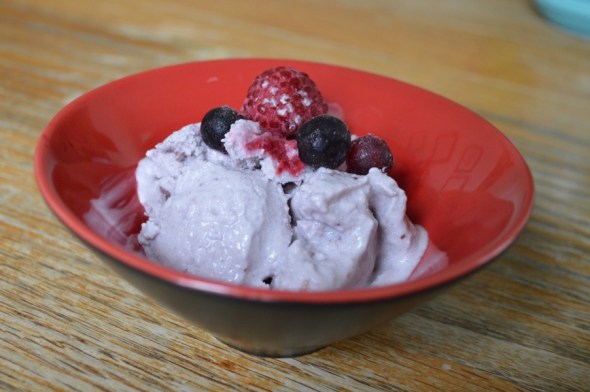Vegan Berry Ice Cream